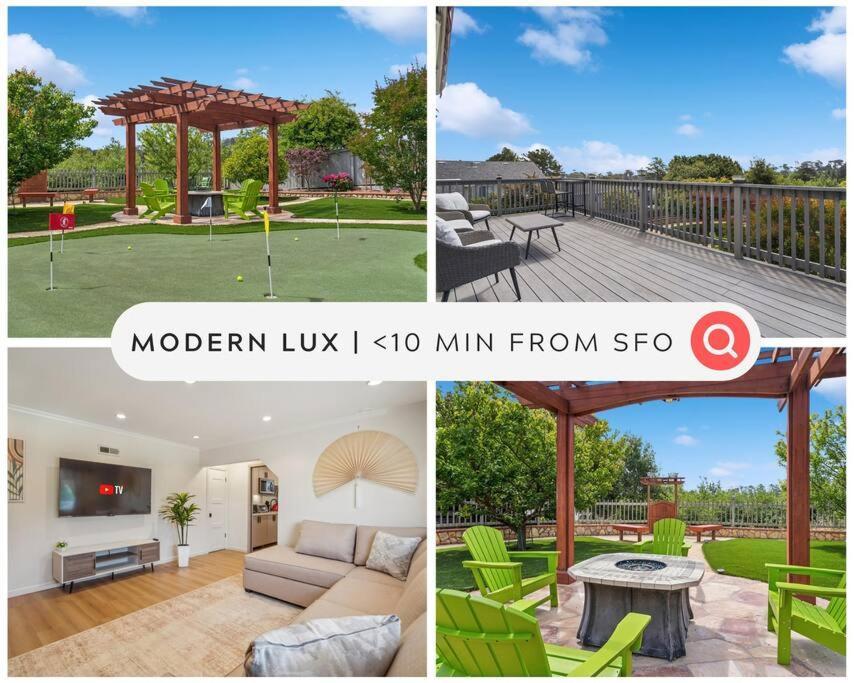 Modern Lux , 4Br 3Ba, 30 Or More Days Only South San Francisco Exterior foto